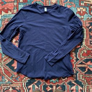 Lululemon Love Crew Long Sleeve, Night Sea